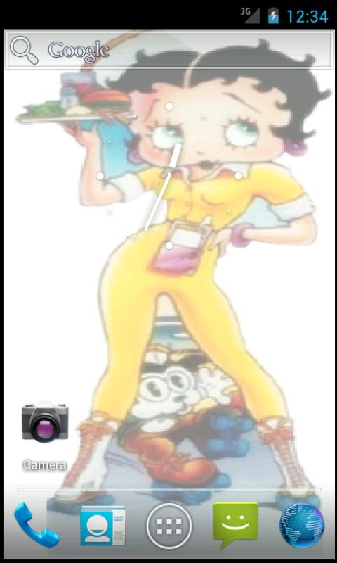 Betty Boop Live Wallpaper Screen 2