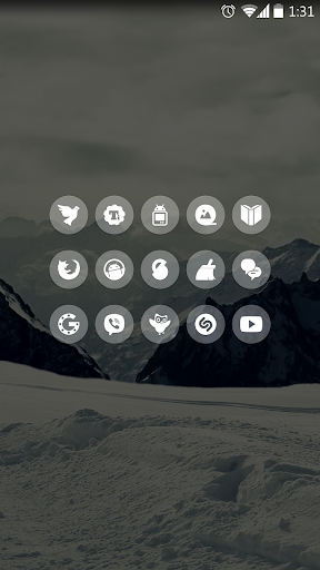 【免費個人化App】Kitkat Icon Theme Go/Apex/Nova-APP點子