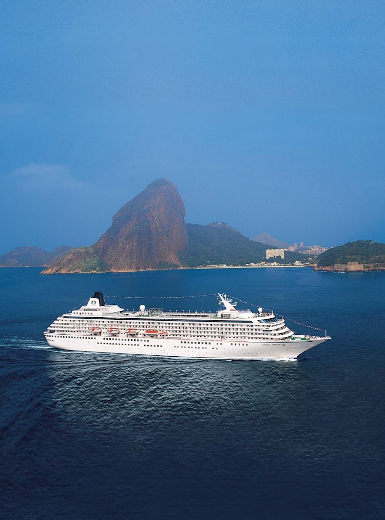 Crystal Symphony calls on Rio de Janeiro, Brazil, home of the 2016 Summer Olympics.