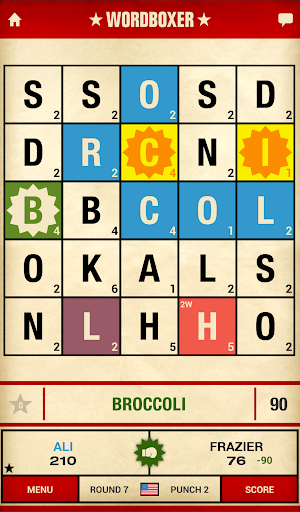 WordBoxer: Knockout Word Game