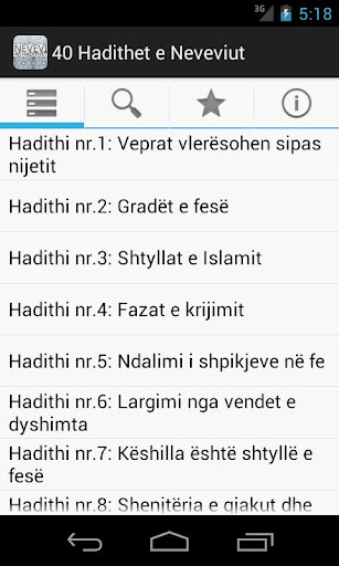 40 Hadithet e Neveviut