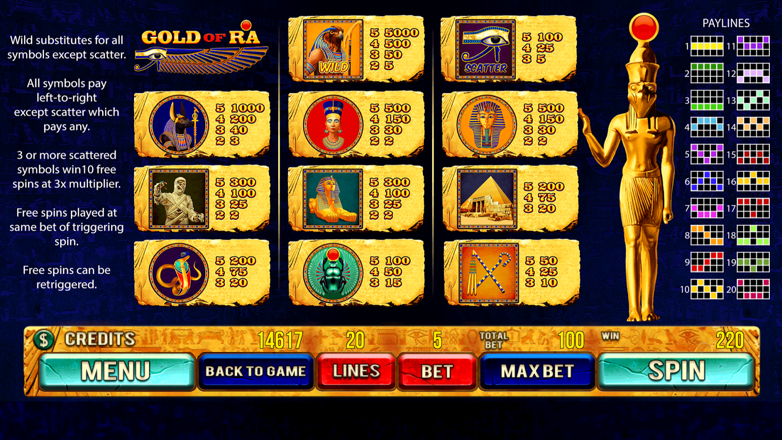 Pyramid of Gold Slot Machine - Play for Free & Win for Real Pyramid of Gold Slot Machine - Play for Free & Win for Real