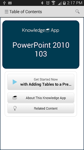 kApp Learn PowerPoint 2010 103