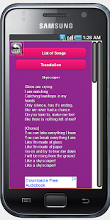Demi Lovato lyrics Screenshots 1