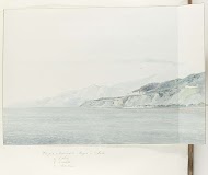 Gezicht vanaf Reggio op Sicilië