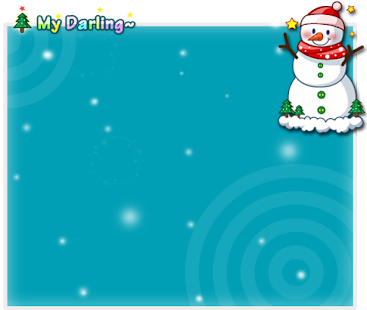 Free MyDarling Snowman theme(3part) APK