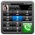 PixelPhone Theme – Black Blue