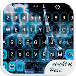 Night Paris Emoji Keyboard Apk