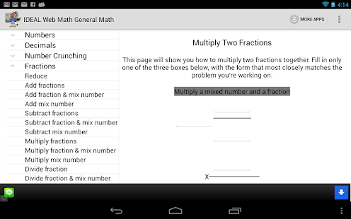 IDEAL Web Math General Math Screenshots 7
