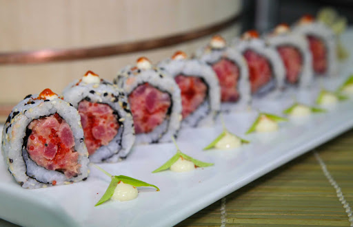 Enjoy a selection of freshly prepared sushi in Carnival's Bonsai Sushi restaurant.