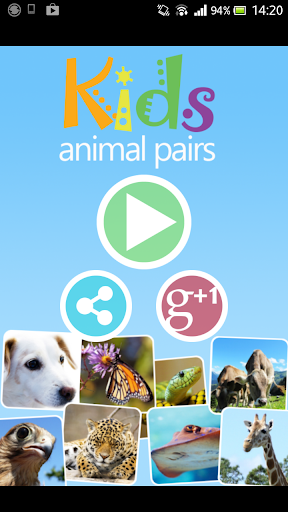 Kids Animal Pairs