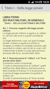 Free Download Codice Penale Militare di Pace APK for Android