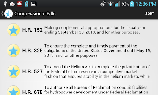 Free 113th U. S. Congress APK for PC
