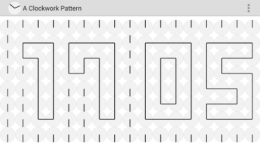 A Clockwork Pattern