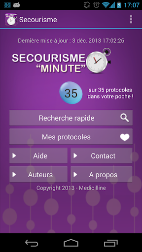 Secourisme Minute