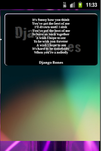 Free Daily Lyrics - Django Bones APK for Android