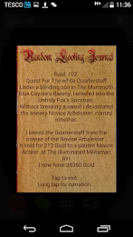 Random Looting Journal RPG poster 7