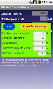 Free Download Retirement Draw Down APK