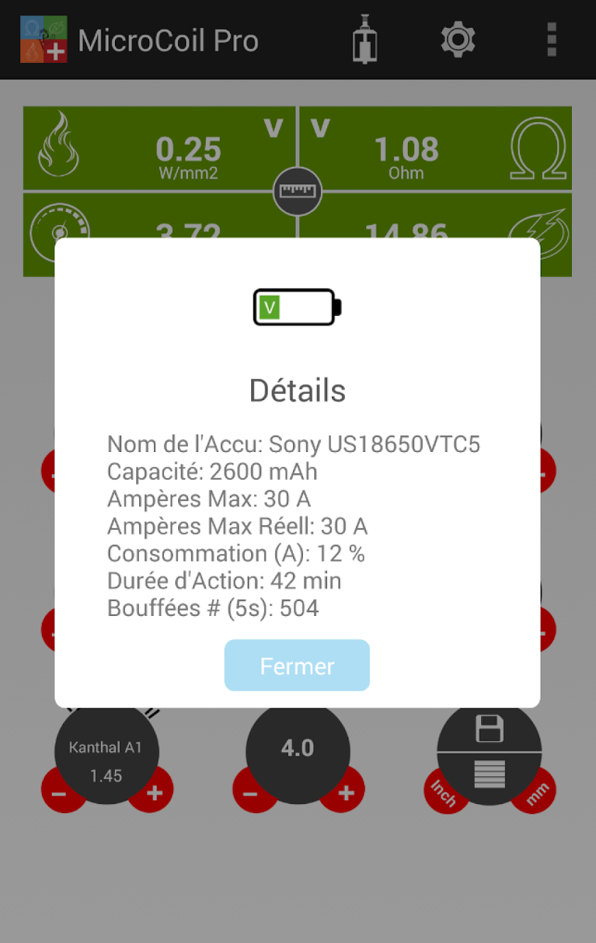 MicroCoil Pro (Swiss VP) Screen 3