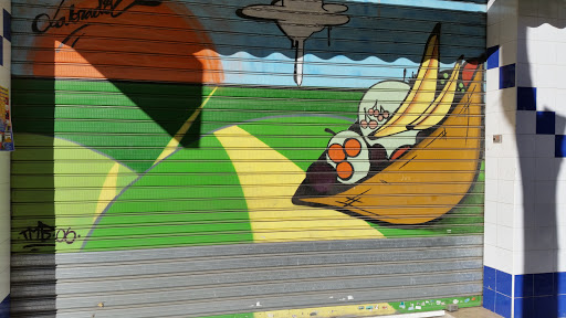 Paisaje De Frutas Street Art 