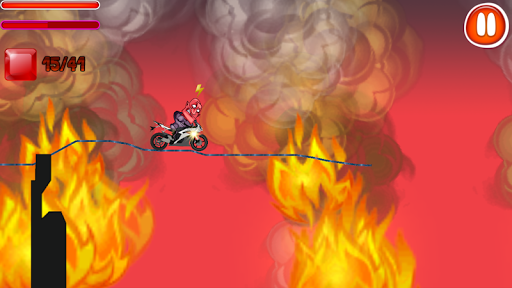 【免費街機App】Race The Moto Hell-APP點子