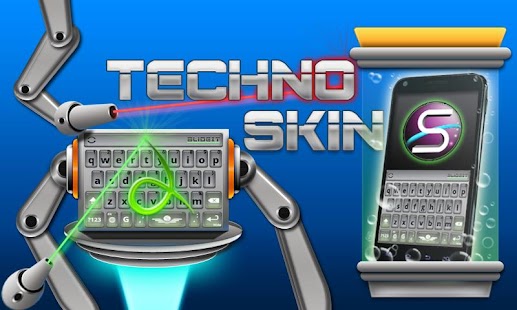 How to download SlideIT Techno Skin 4.0 unlimited apk for bluestacks