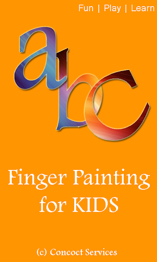 Finger Paint for Kids