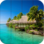 Tile puzzle - Beach Villa Apk