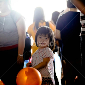 angel in crowd by Purnomo Sidhi - People Street & Candids