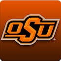 Oklahoma State Cowboys Clock logo