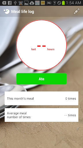 Meal life log