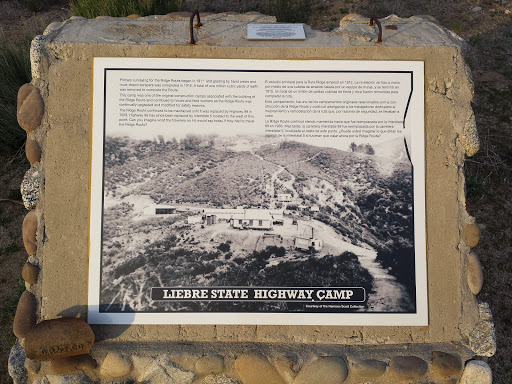 Libre State Highway Camp Monument