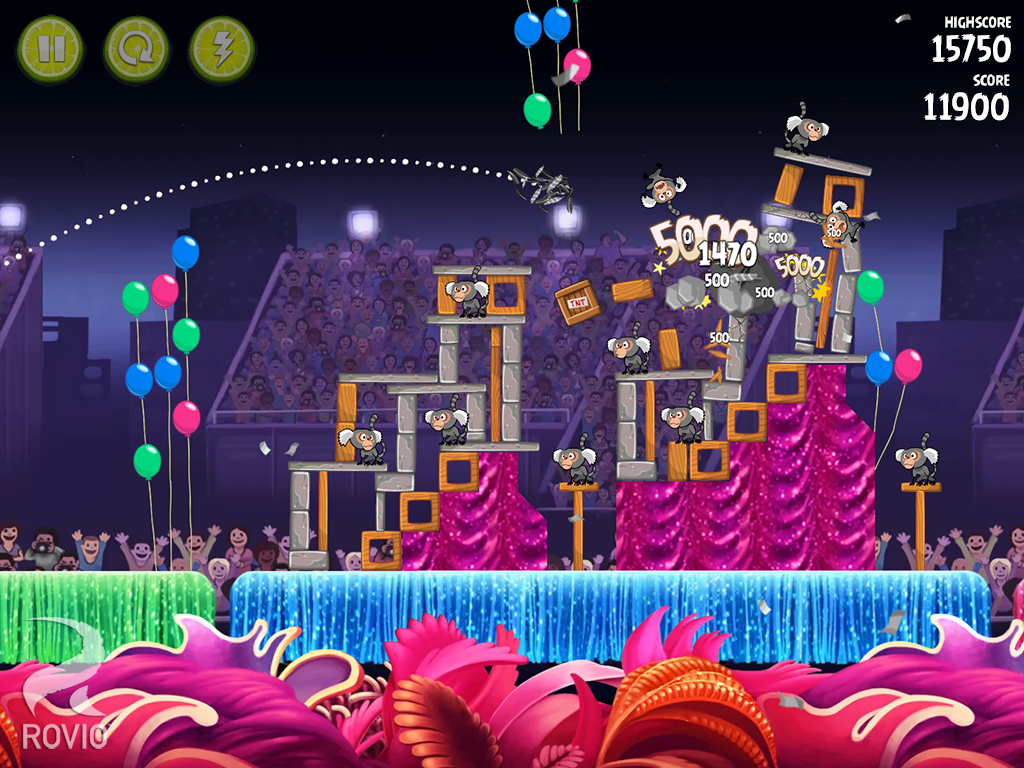 Angry Birds Rio - screenshot