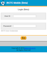 IRCTC online booking