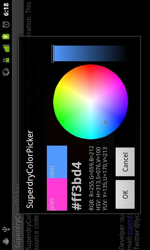 Android color picker github