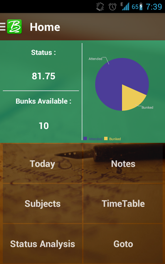    BunkMaster Free for Attendance- screenshot  