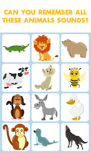 Animal&their sound:Memory game Screenshots 5