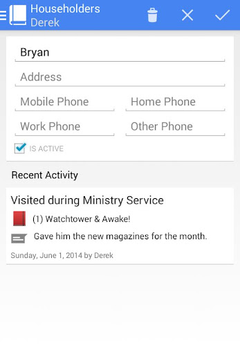 【免費生產應用App】My Ministry Assistant-APP點子