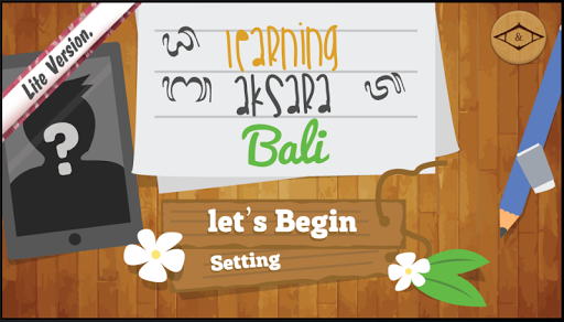 Learning Aksara Bali Lite