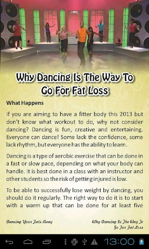 【免費健康App】Dancing Your Fats Away-APP點子