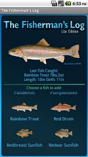 Free Download The Fisherman's Log Lite APK for PC