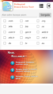How to mod ProWeb Domain Sorgu Takip lastet apk for laptop