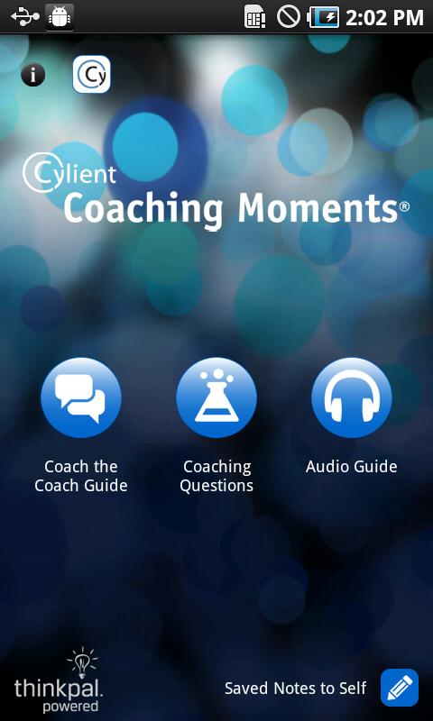 Coaching Moments Screen 1