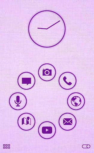 【免費個人化App】Stamped Purple Pack SL Theme-APP點子