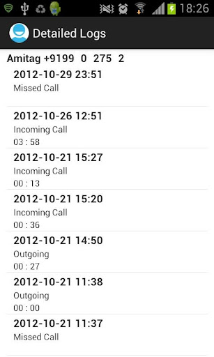 【免費生產應用App】Call Log Manager-APP點子