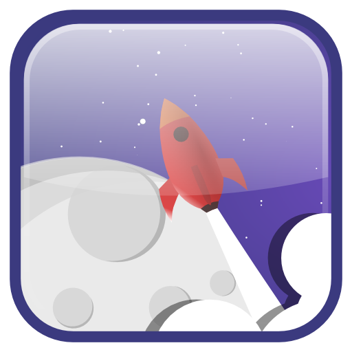 Rocket to The Moon 個人化 App LOGO-APP開箱王