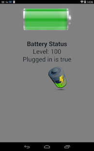 PhoneGapBattery Screenshots 1