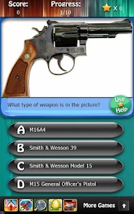Weapons and Firearms Quiz HD Screenshots 1