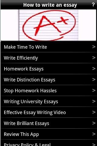 write better essays