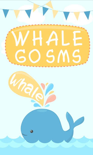 GO SMS Pro Whale ThemeEX